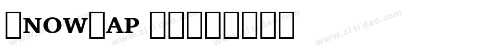 SnowCap BT字体转换